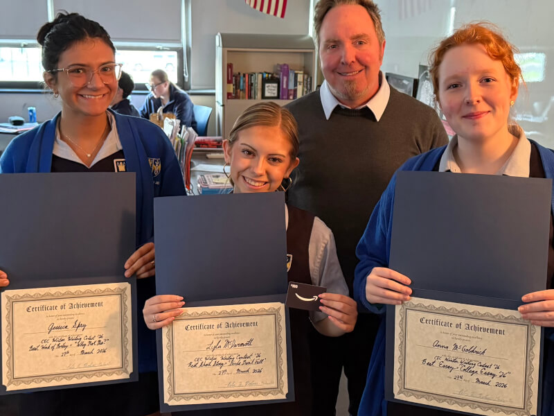 CEC Students Recognized in Annual Literary Contest