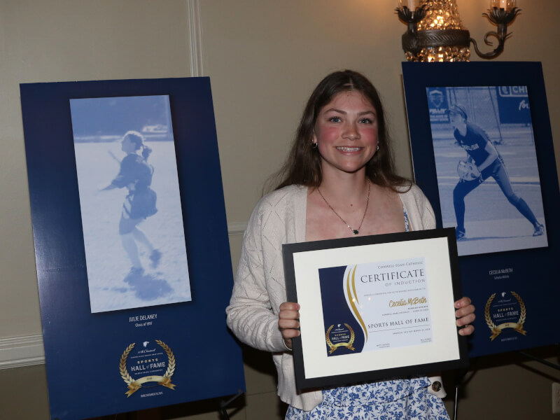 Cecilia McBeth '25 Selected as Scholar Athlete of the Year