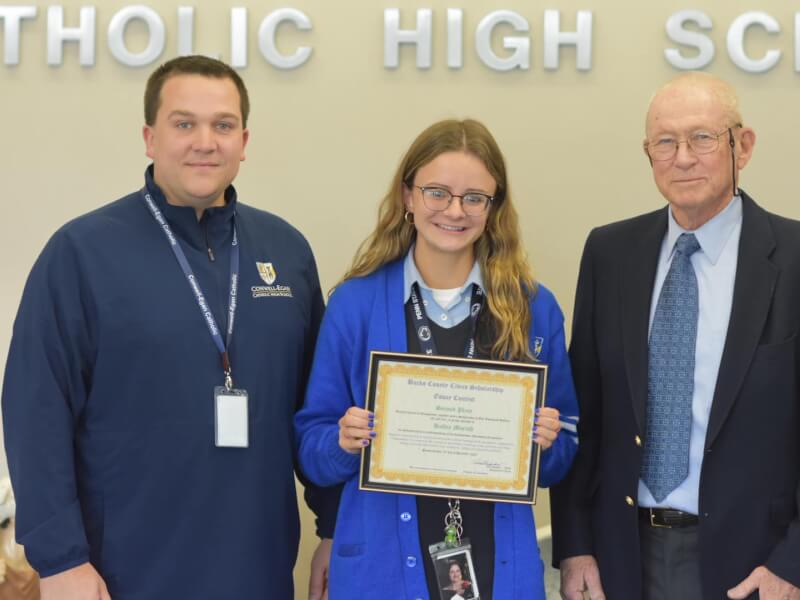 Hailey Morath '23 Named Runner Up in Civics Essay Competition